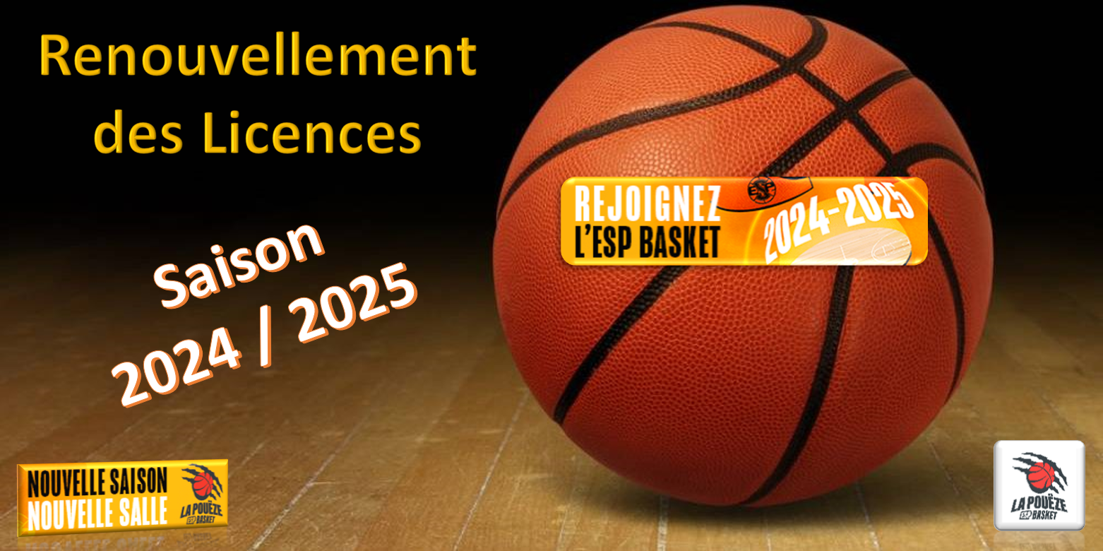 ESP BASKET saison 2024/2025 : Permanences - Préinscription